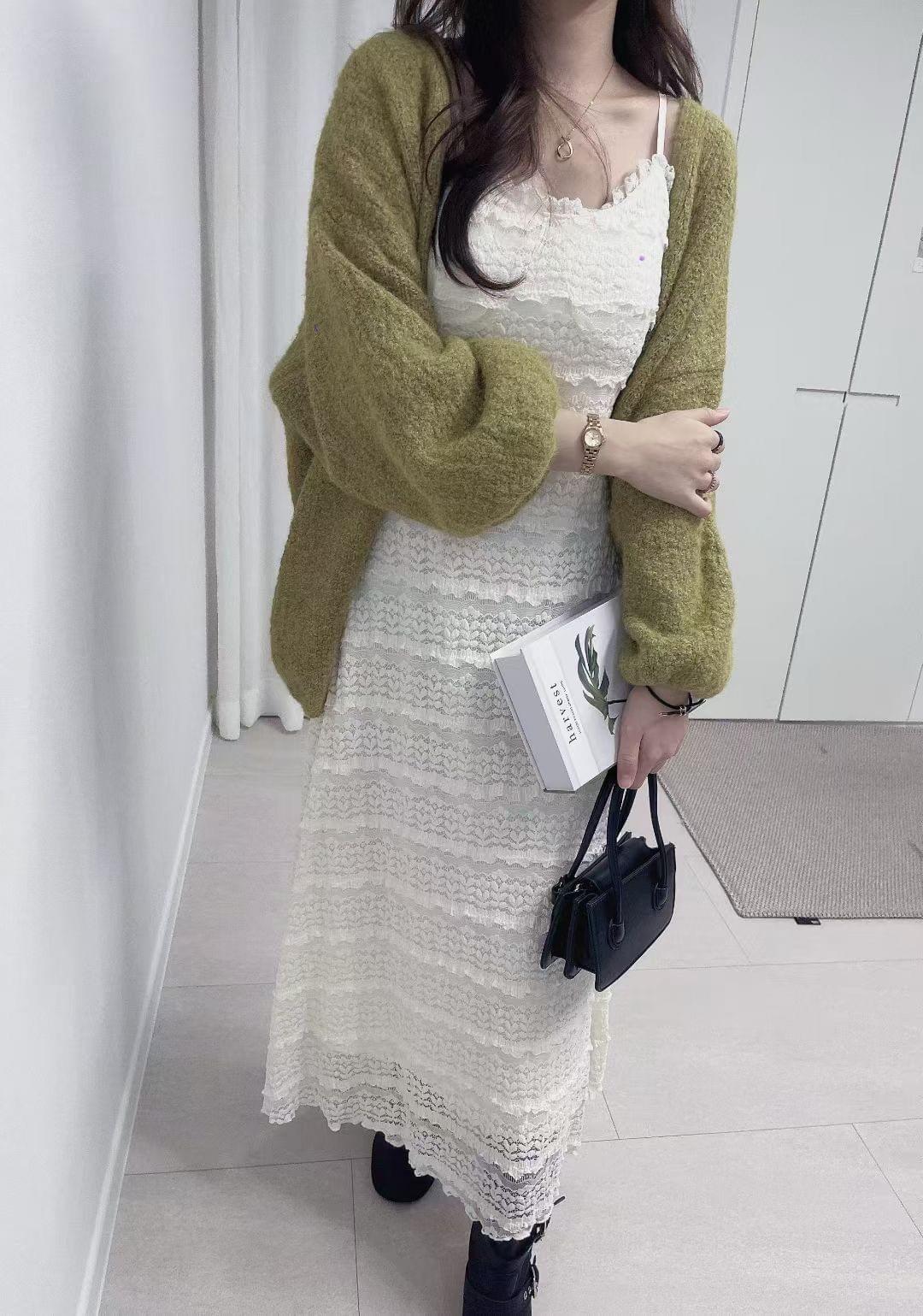 LC2571 層層lace cake 吊帶ops