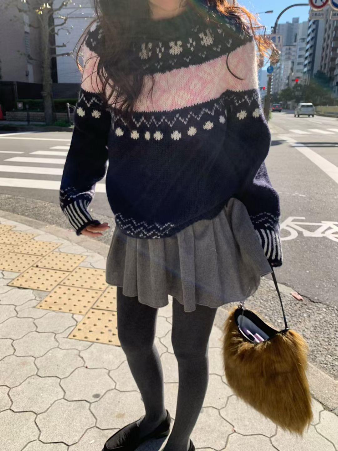 LC26AW16 法式抓皺短傘裙