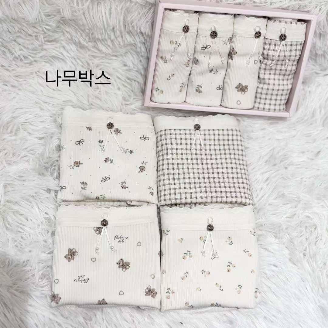 韓國棉質女裝內褲set
