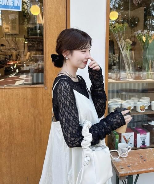 JPAW2501 日牌法式lace top