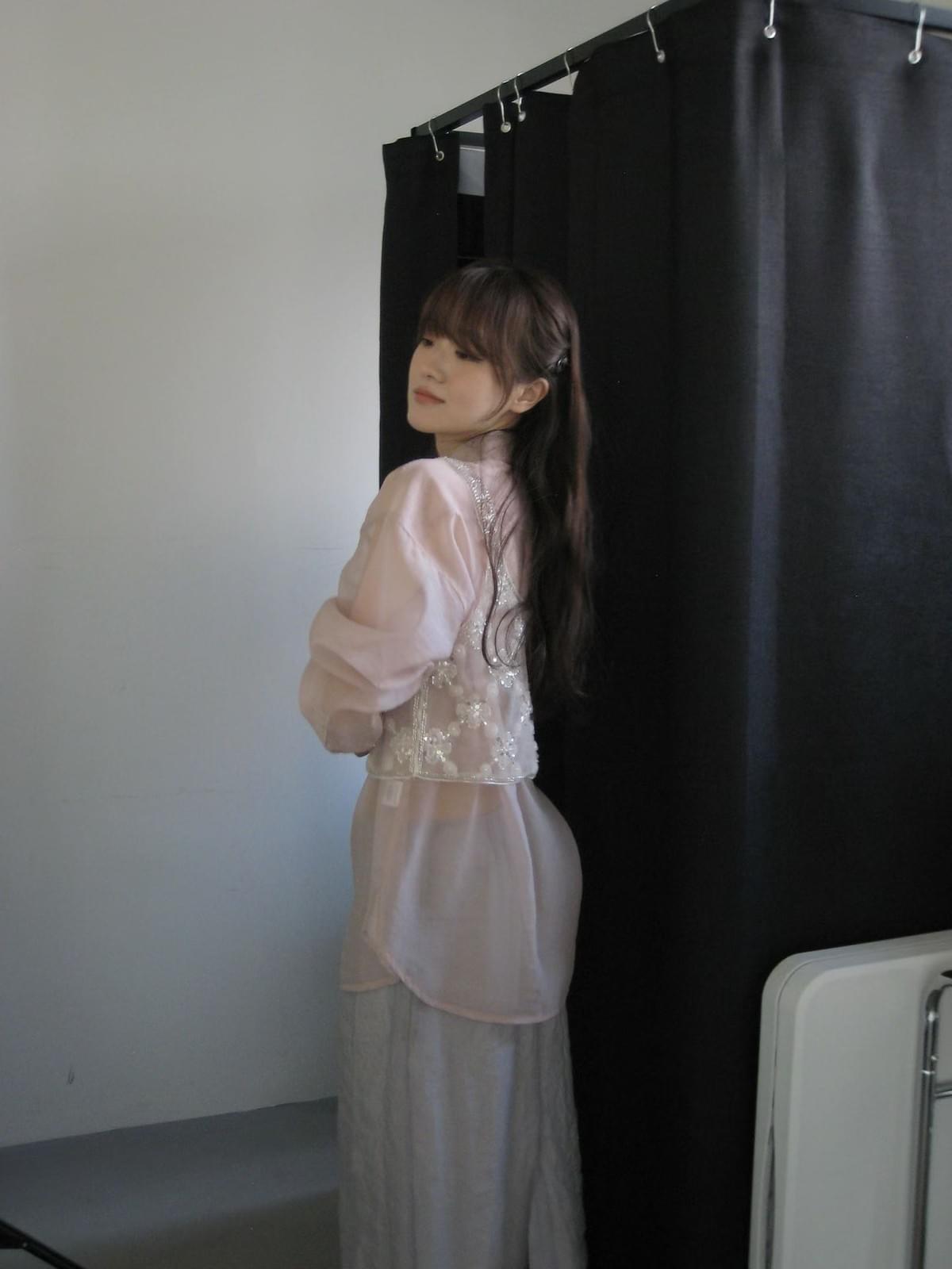 260419 柔霧靚色高雅透膚襯衫
