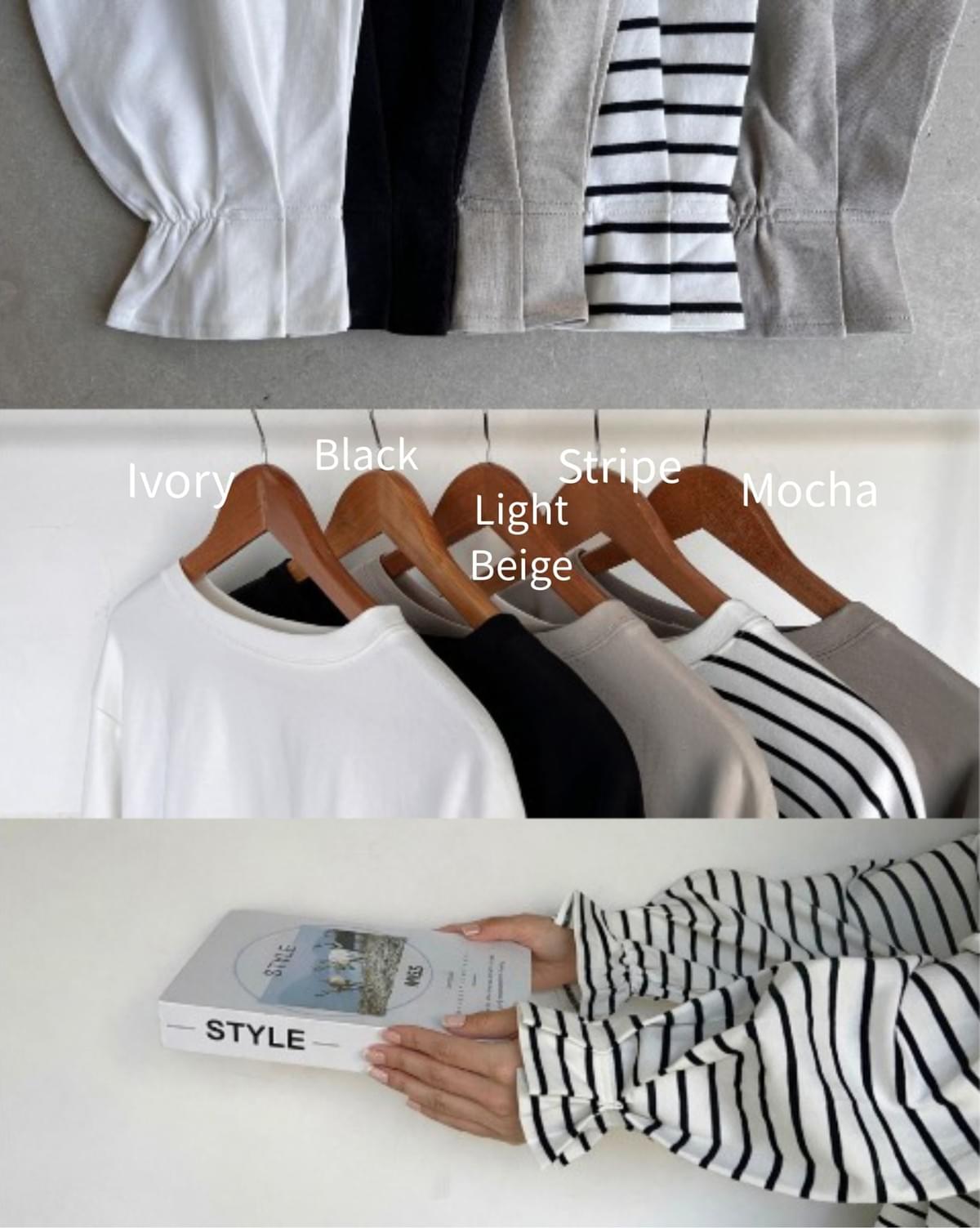 LCSS2636 棉質手袖皺褶設計上衣