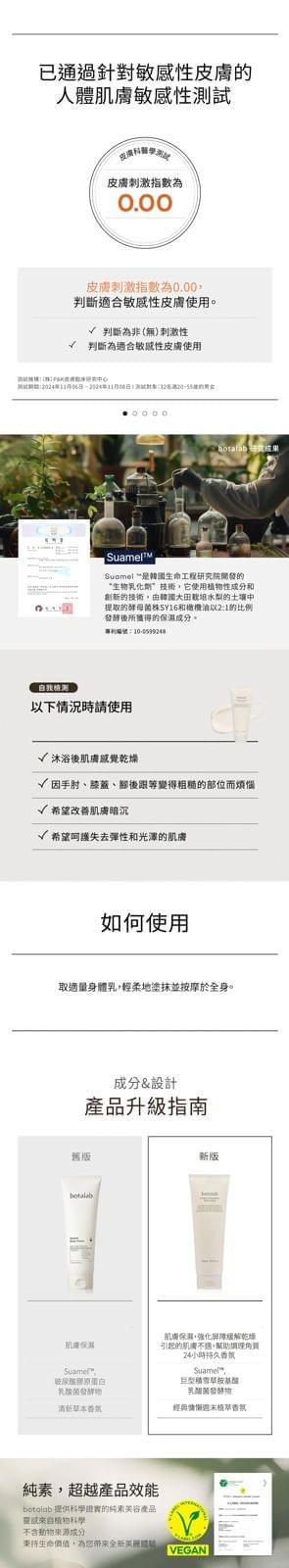 秀魅身體潤膚乳