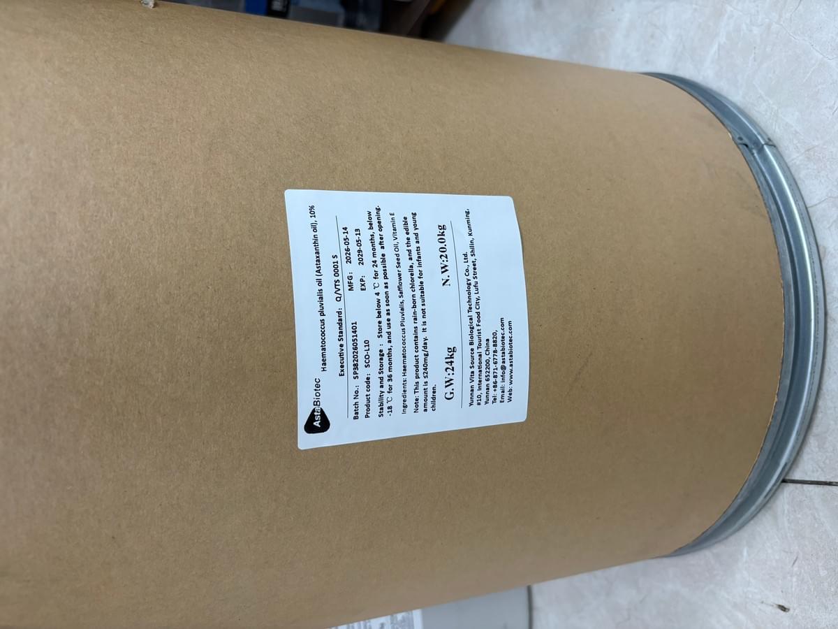 10% Haematococcus Pluvialis Astaxanthin Oil