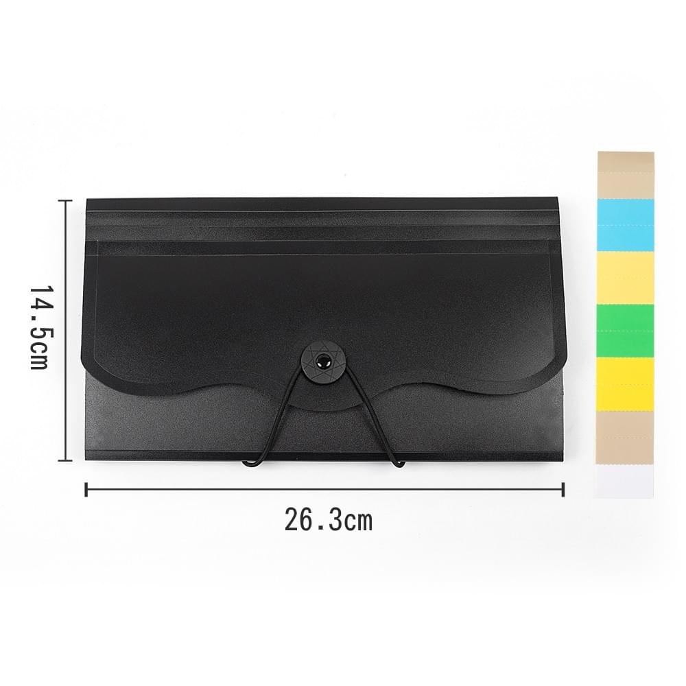 B5 Size 12-Pocket Accordion Folder/B5-4215