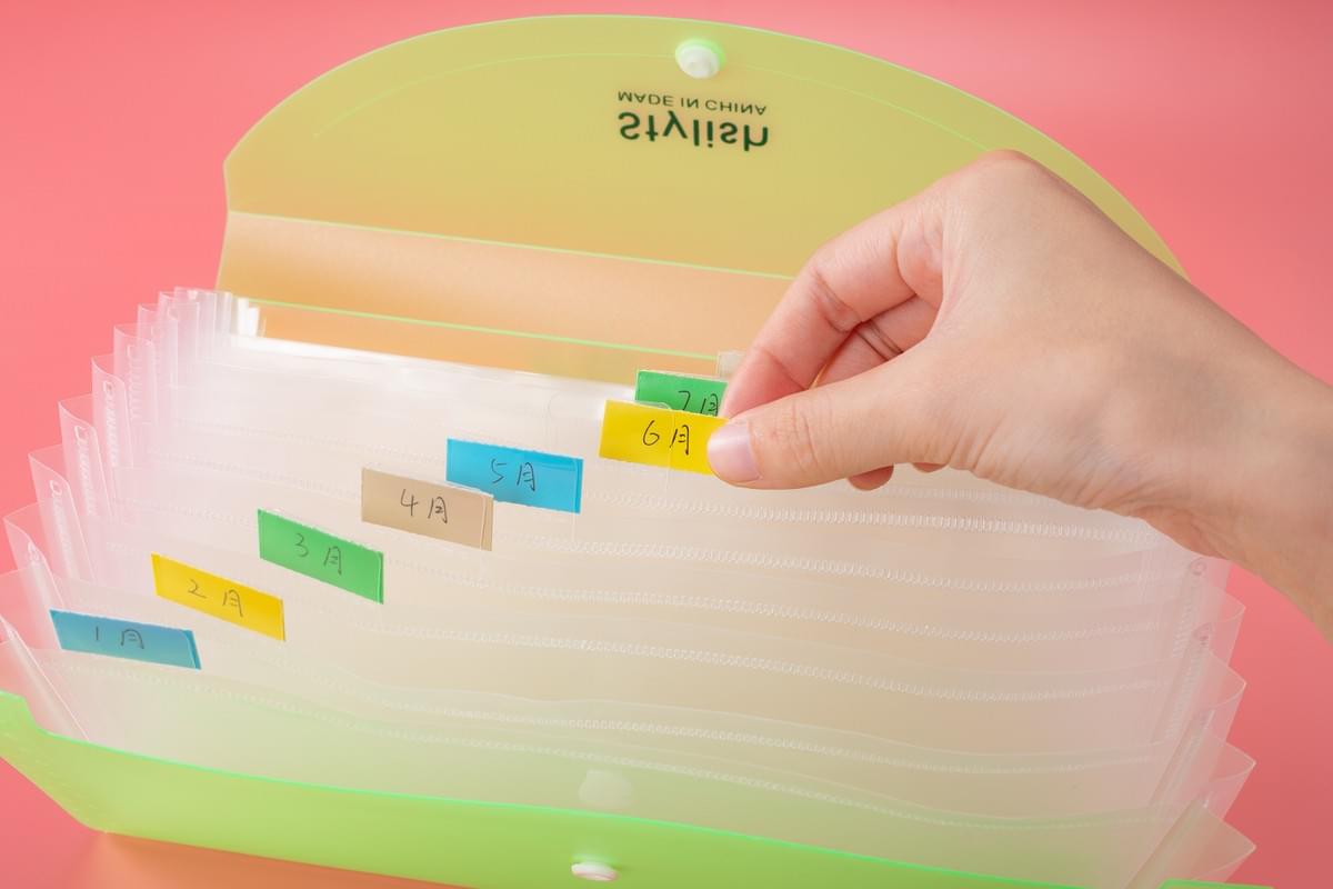 B5 Size 13-Pocket Accordion Folder/HJ-4212A