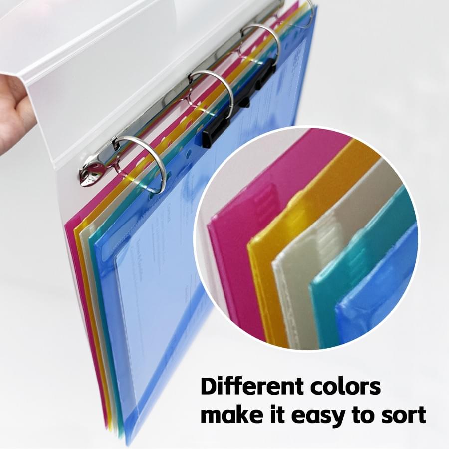 11-hole Velcro document bag/HJ-2511