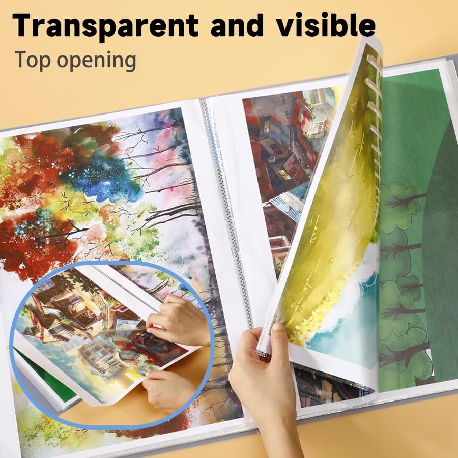 A4 size display book/HJ-BL10~100A3