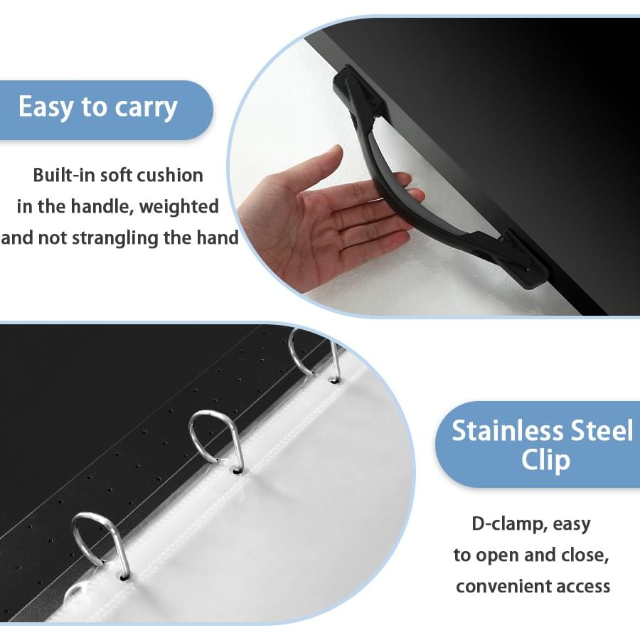 A0 size ring binder folder/HJ-FA0