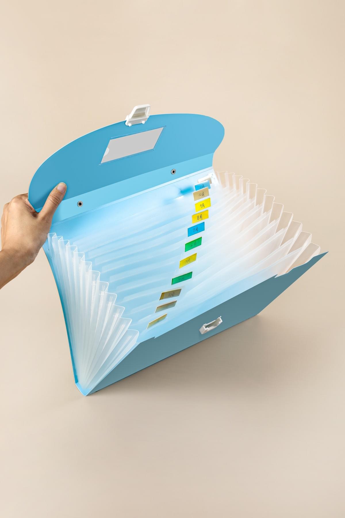 A4 Size 13-Pocket Accordion Folder/F-105