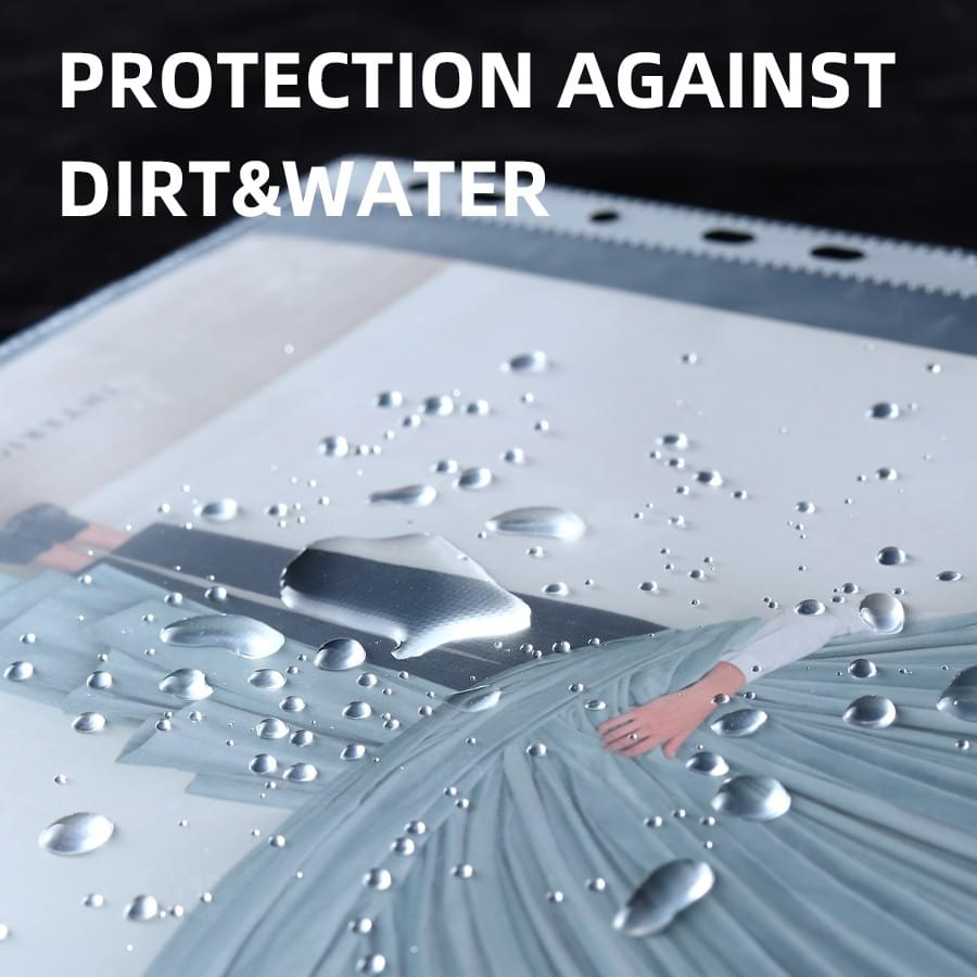 Wholesale A3/A4 PP File Punch Pockets with 11 Holes Page Sheet Protector for Filing Products