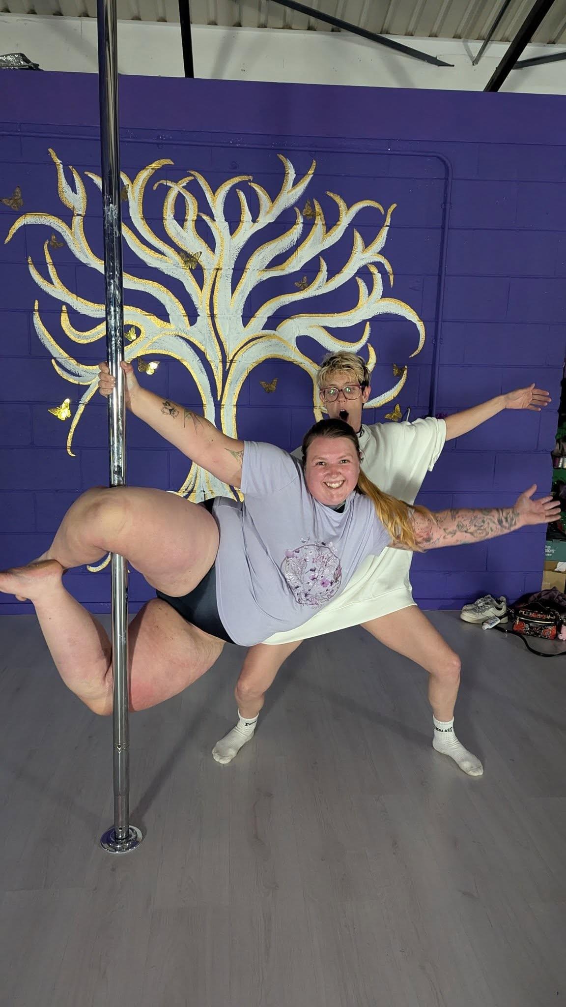 Pole fitness can encourage and empower you 