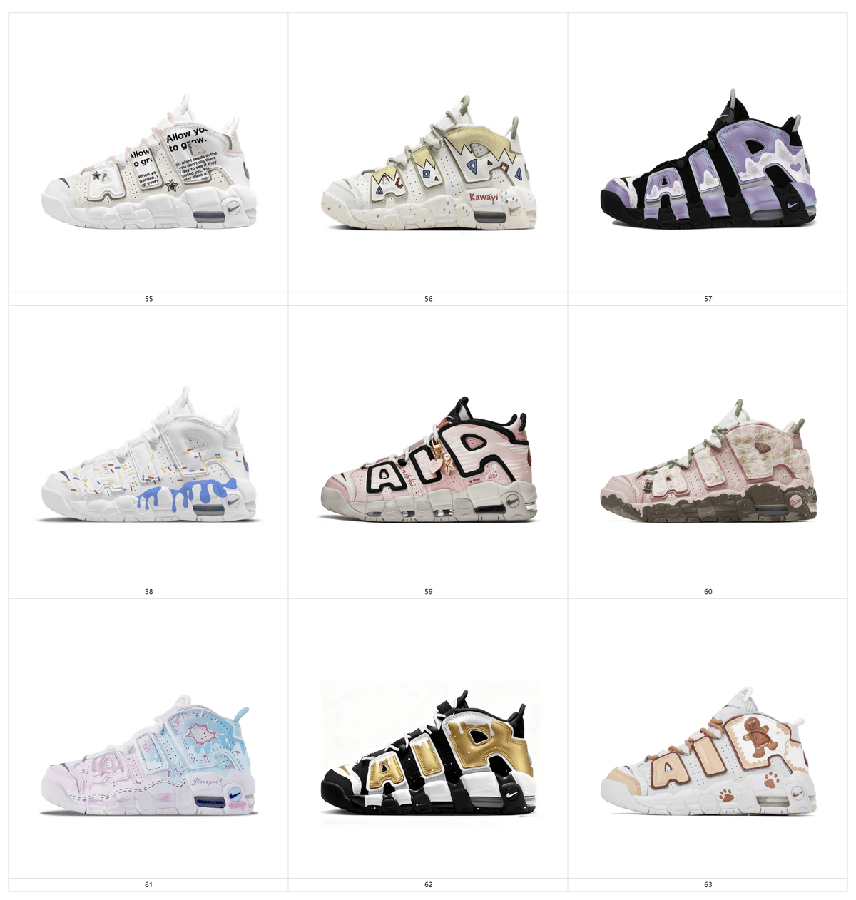 Modified shoes-More Uptempo
