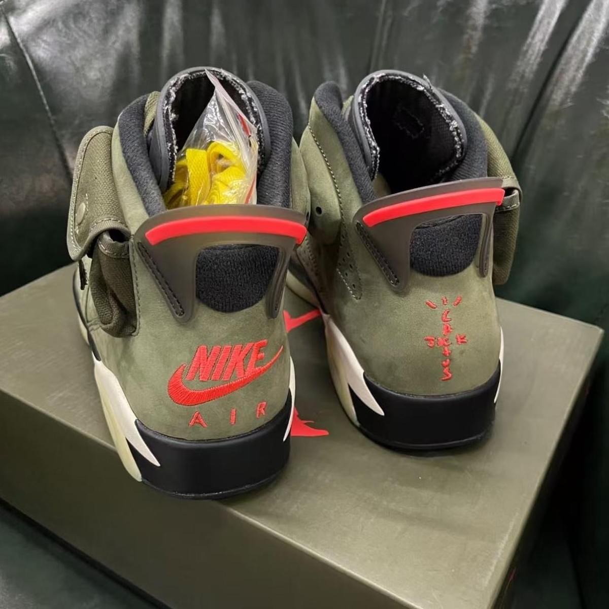 Travis Scott x Jordan Air Jordan 6 medium olive