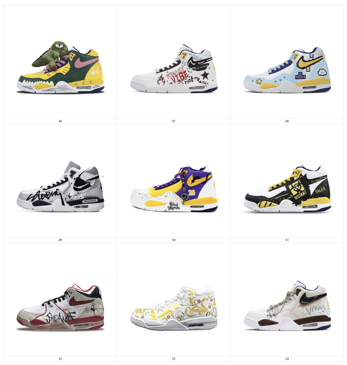 Modified shoes-Flight Legacy