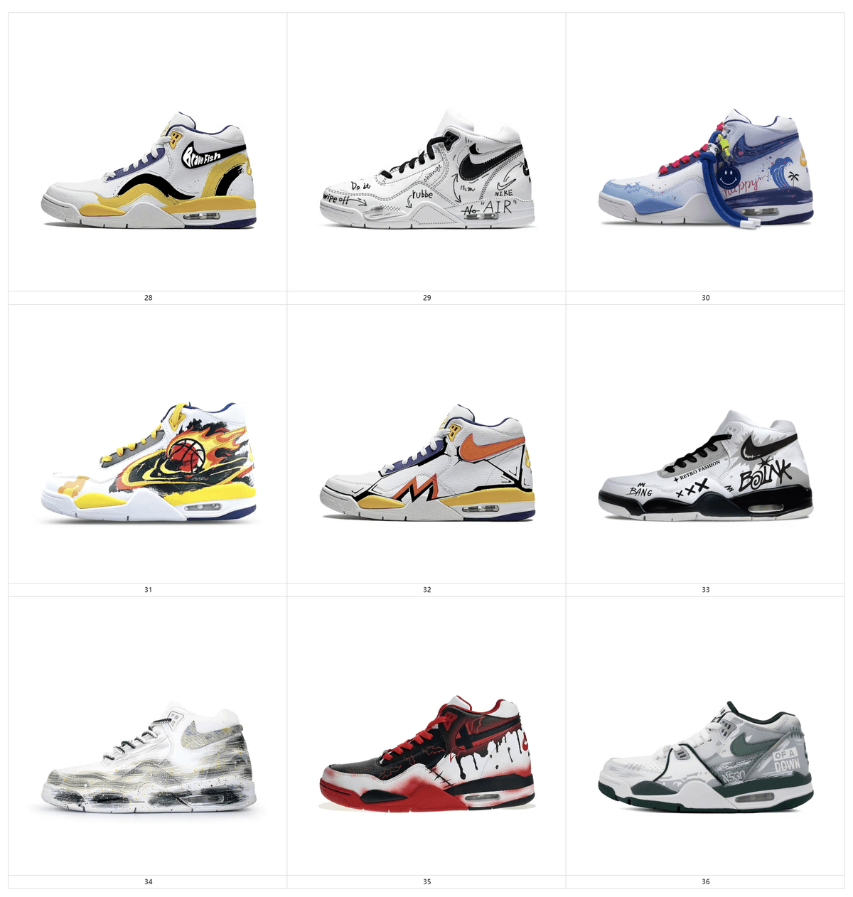 Modified shoes-Flight Legacy