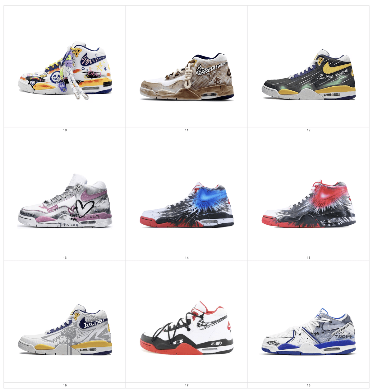 Modified shoes-Flight Legacy
