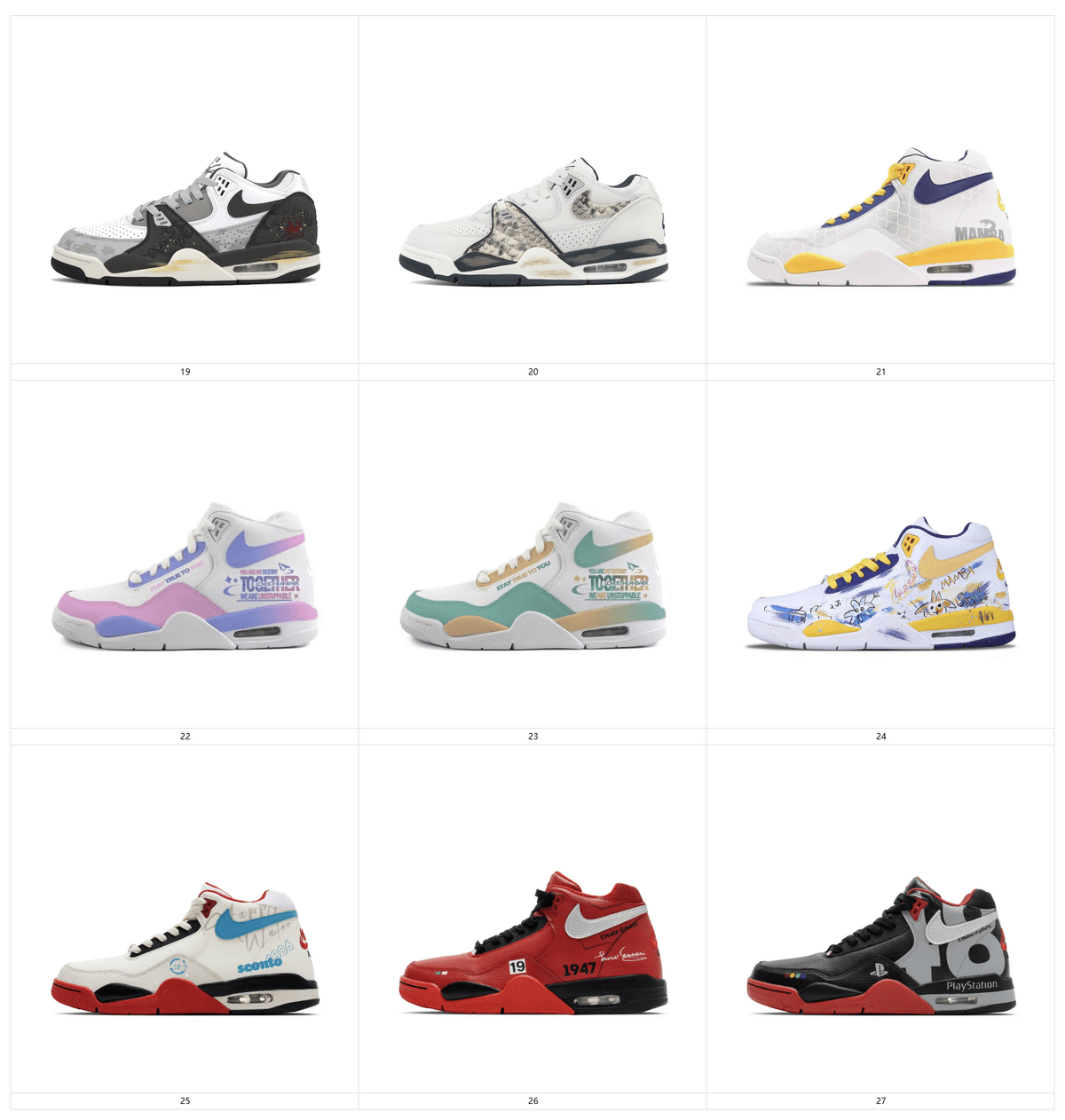 Modified shoes-Flight Legacy