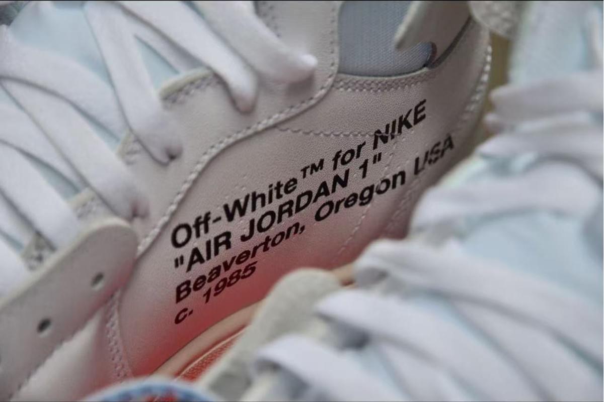OFF-WHITE x Jordan Air Jordan 1 High White the ten