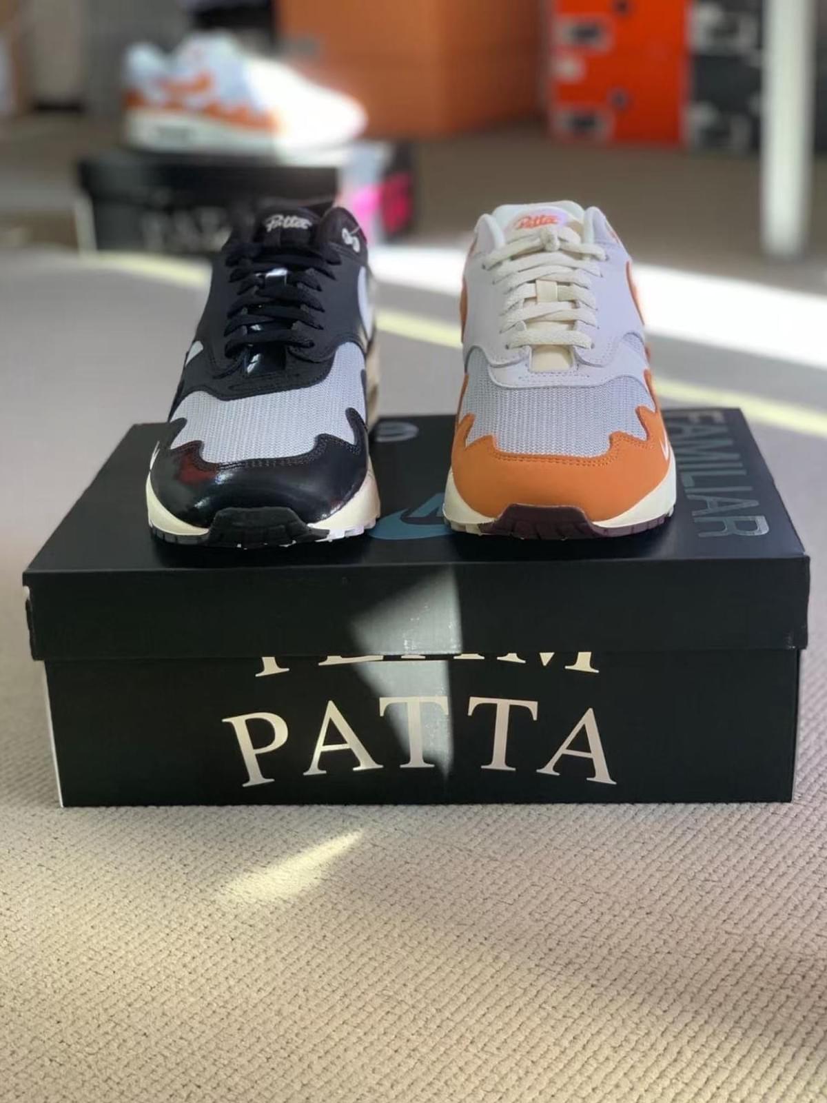 Patta x  Nike Air Max 1 Black