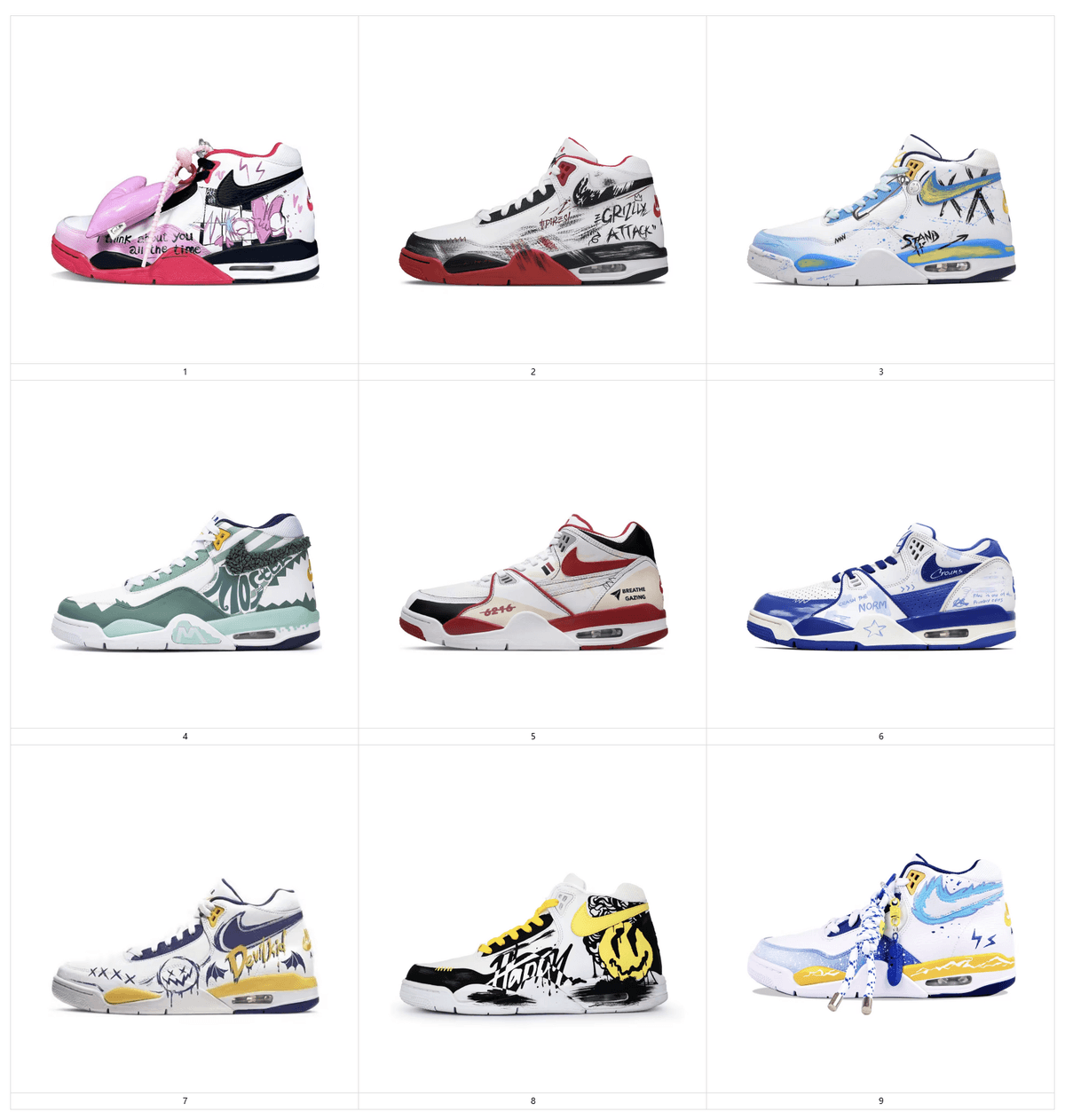 Modified shoes-Flight Legacy