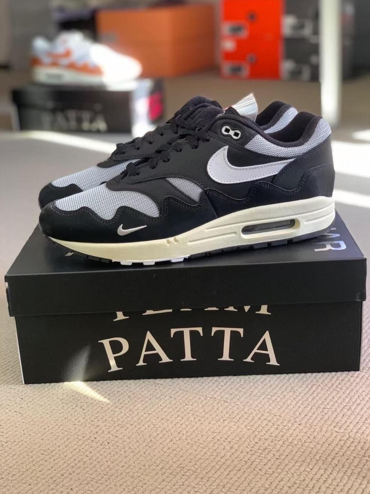 Patta x  Nike Air Max 1 Black