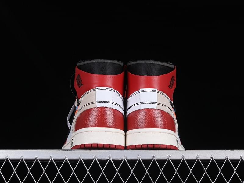 OW X AIR JORDAN 1 RETRO HIGH OG CHICAGO WHITE