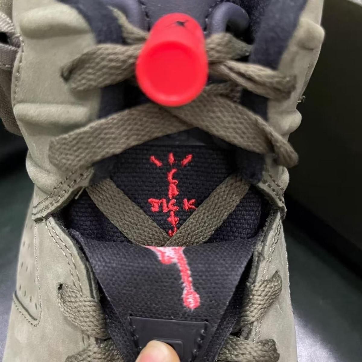 Travis Scott x Jordan Air Jordan 6 medium olive