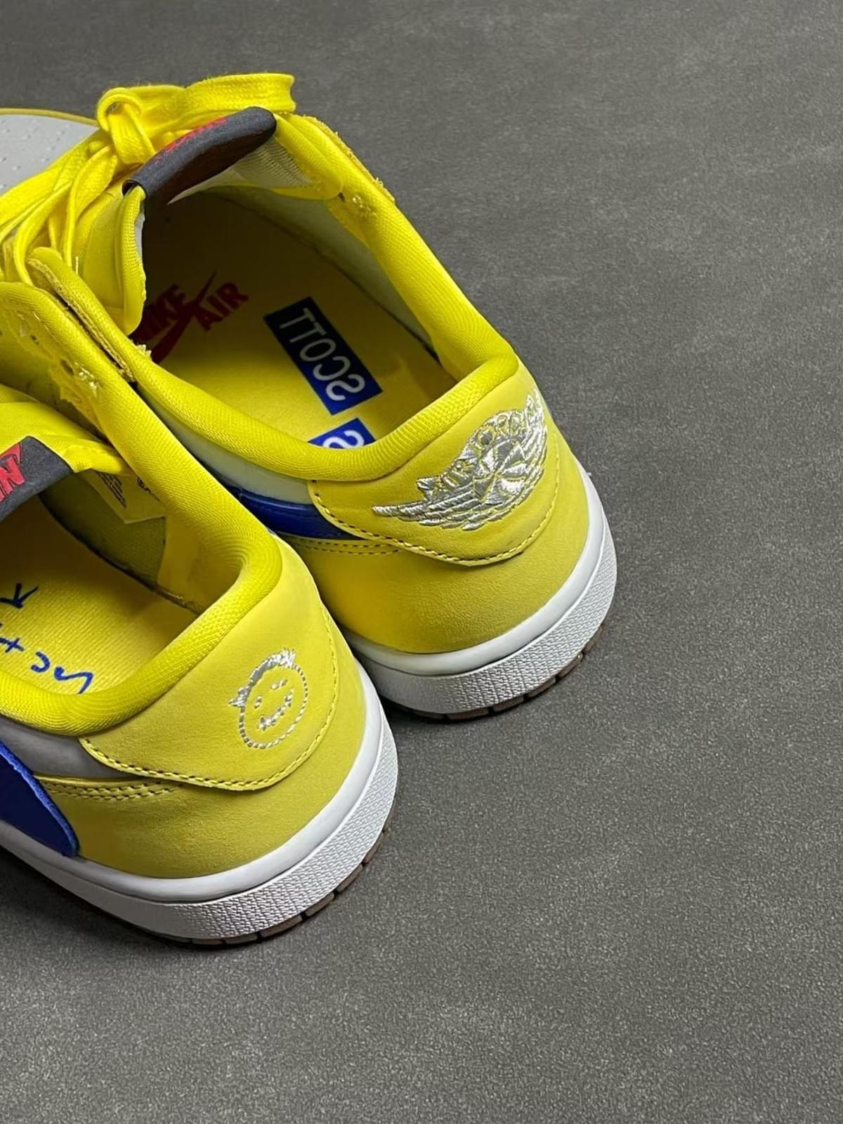 Travis Scott x Jordan Air Jordan 1 7.0 Low OG Canary Yellow