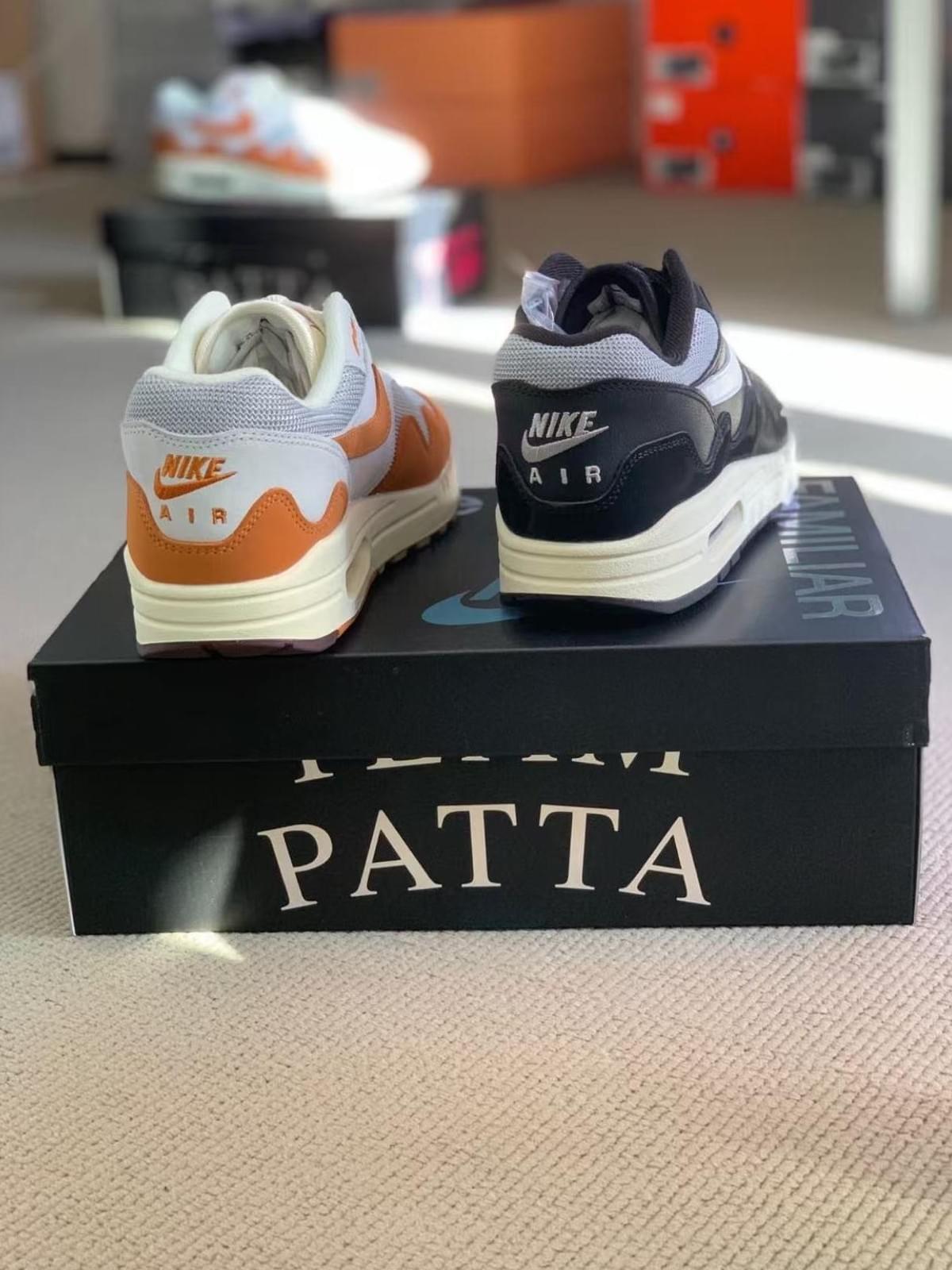 Patta x  Nike Air Max 1 Black