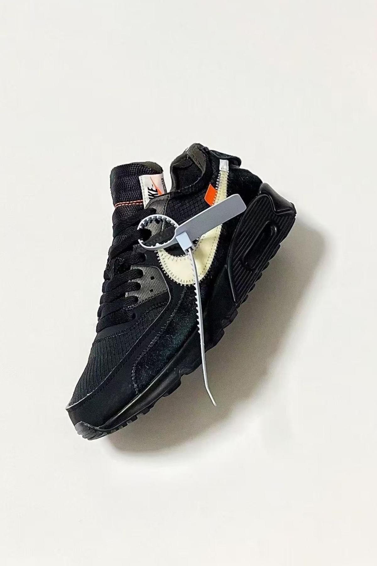OFF-WHITE x  Nike Air Max 90 Black THE TEN