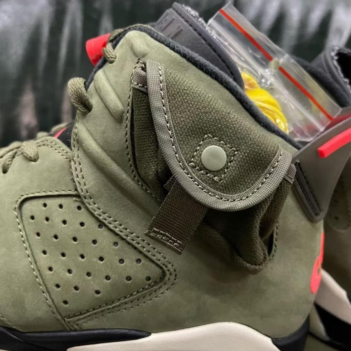 Travis Scott x Jordan Air Jordan 6 medium olive