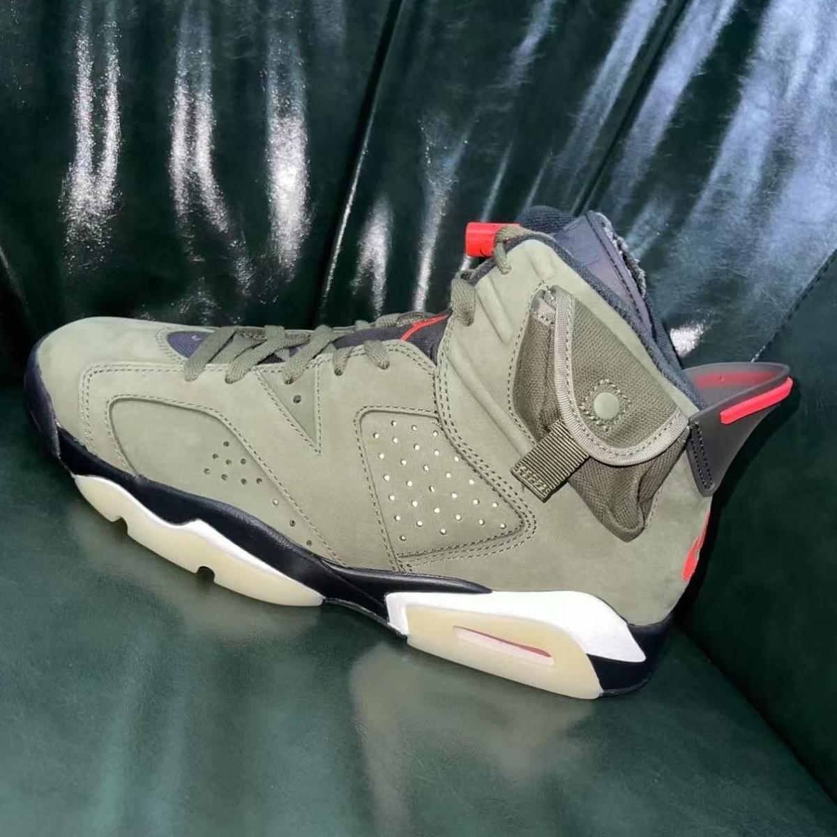 Travis Scott x Jordan Air Jordan 6 medium olive