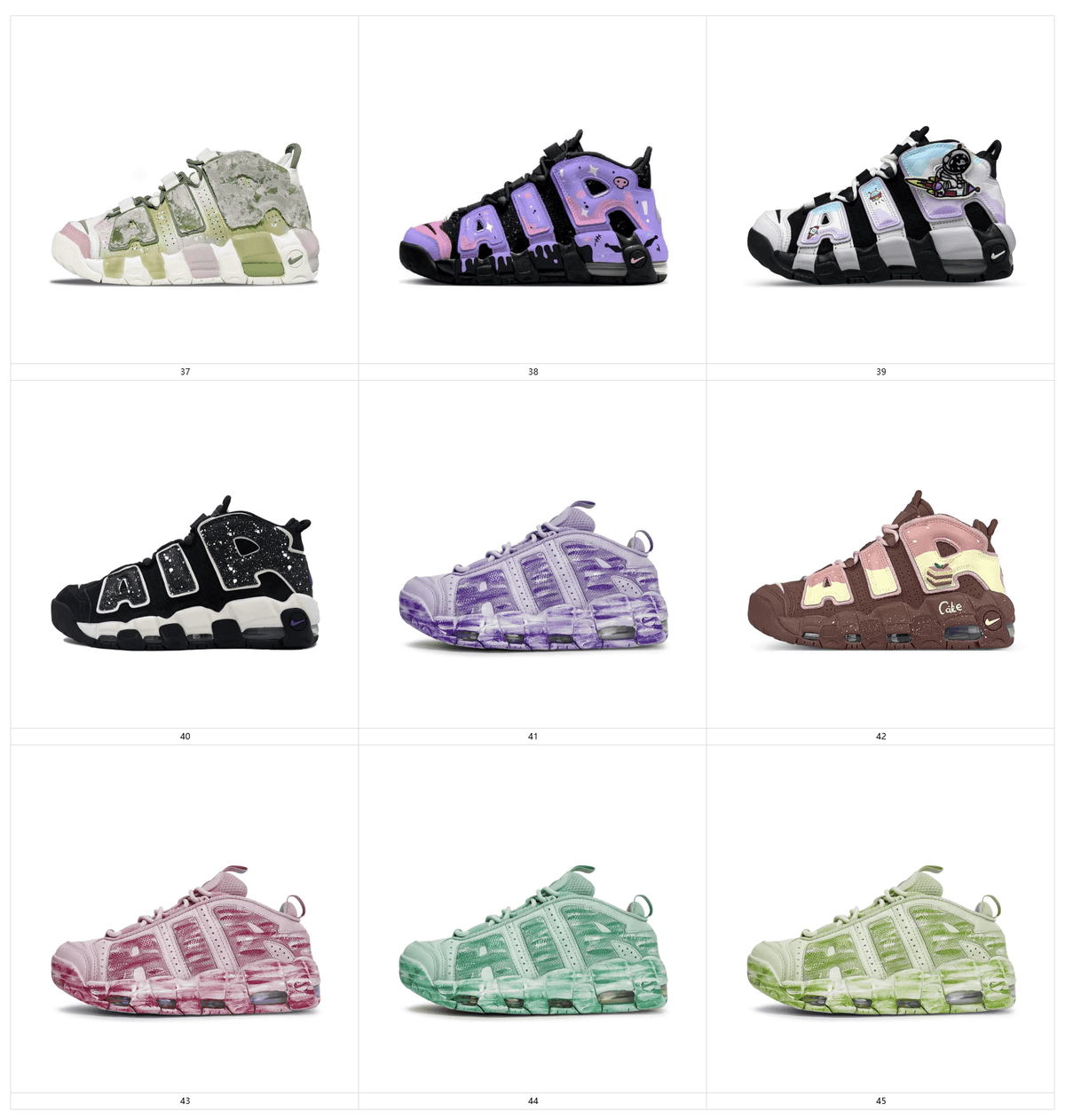 Modified shoes-More Uptempo