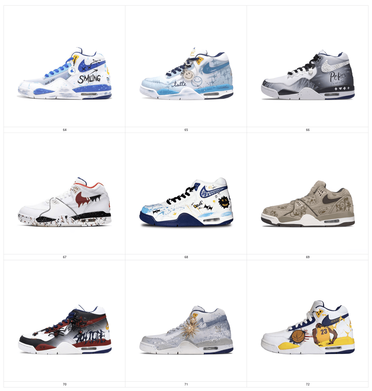 Modified shoes-Flight Legacy