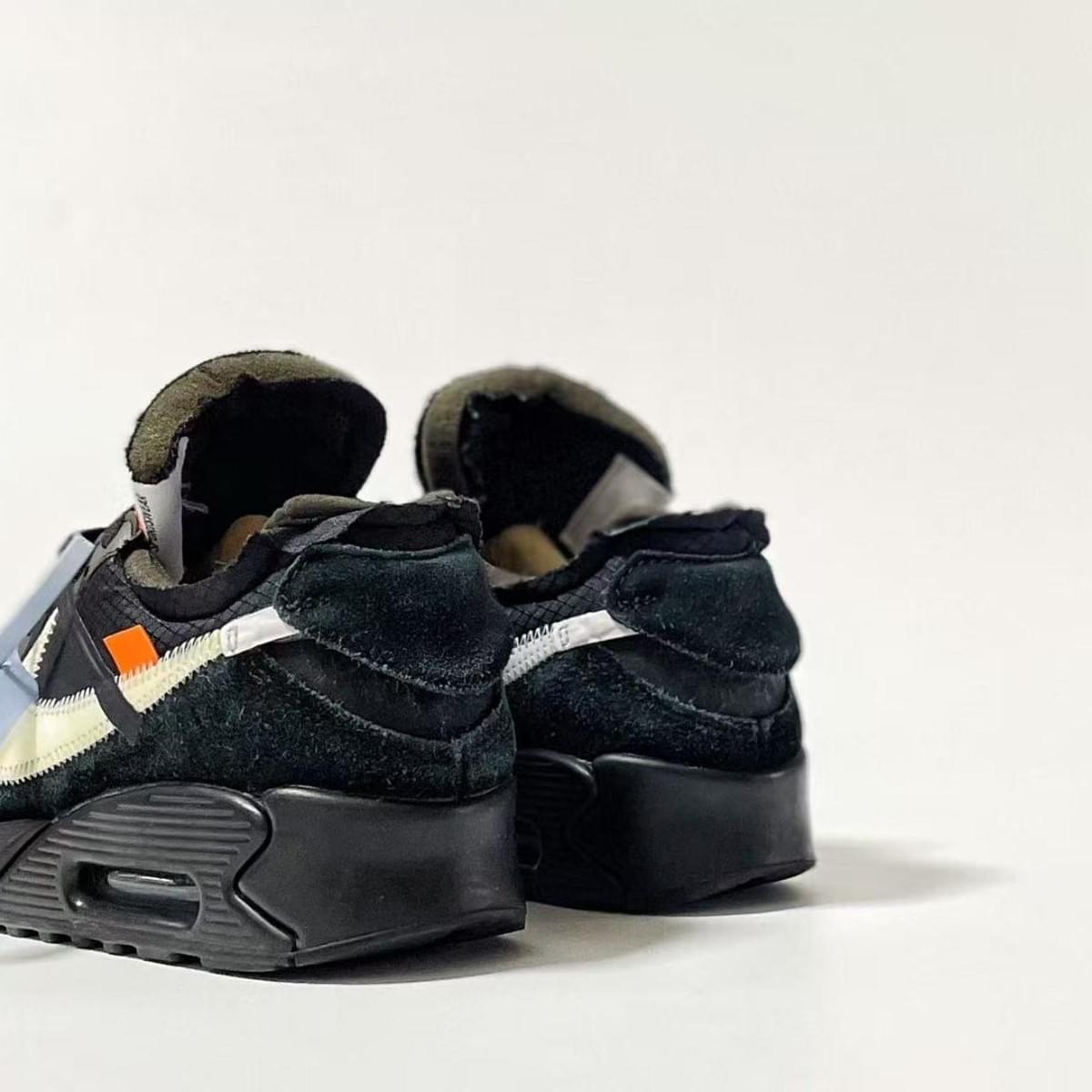 OFF-WHITE x  Nike Air Max 90 Black THE TEN