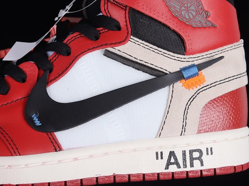 OW X AIR JORDAN 1 RETRO HIGH OG CHICAGO WHITE