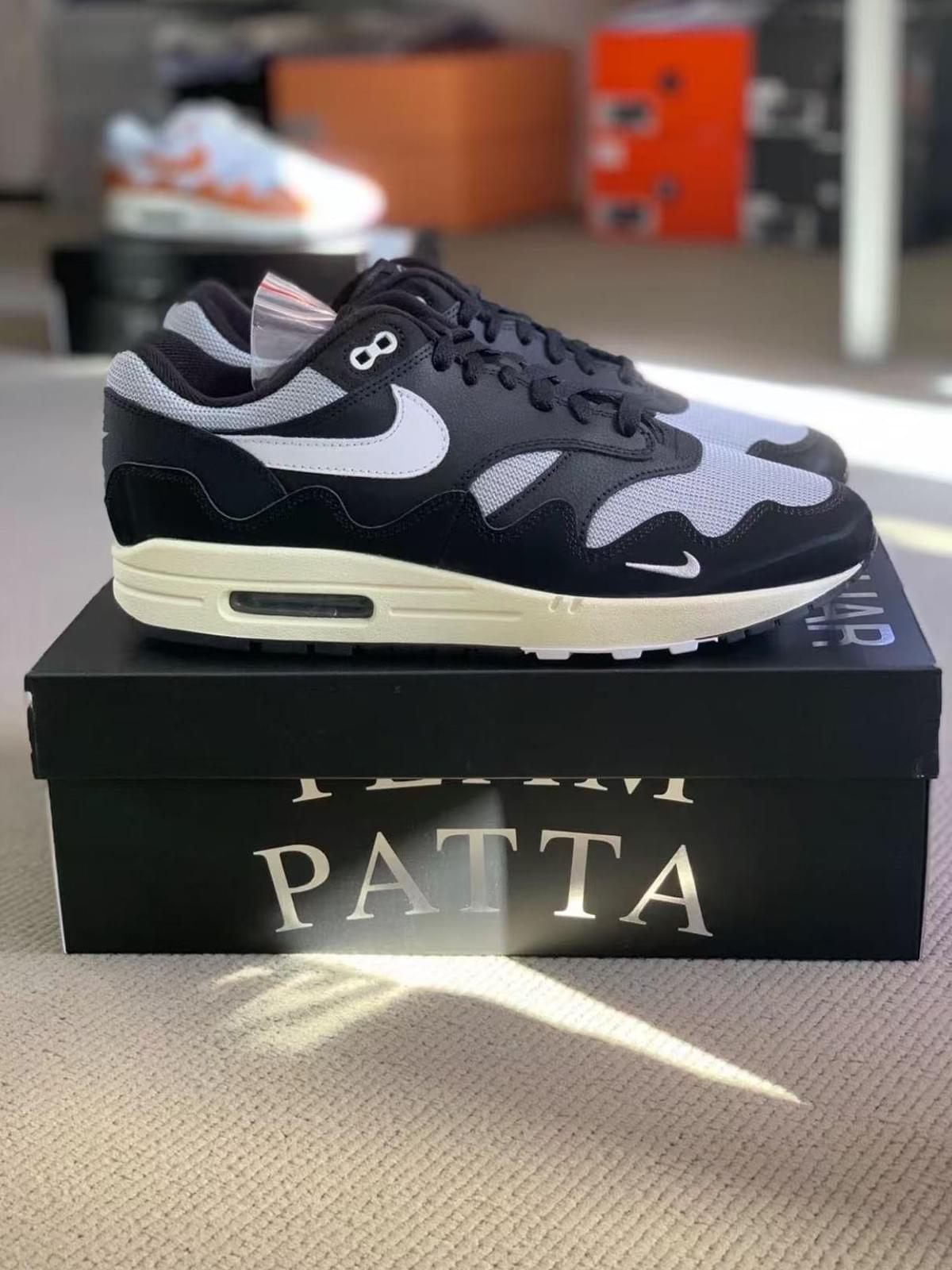 Patta x  Nike Air Max 1 Black