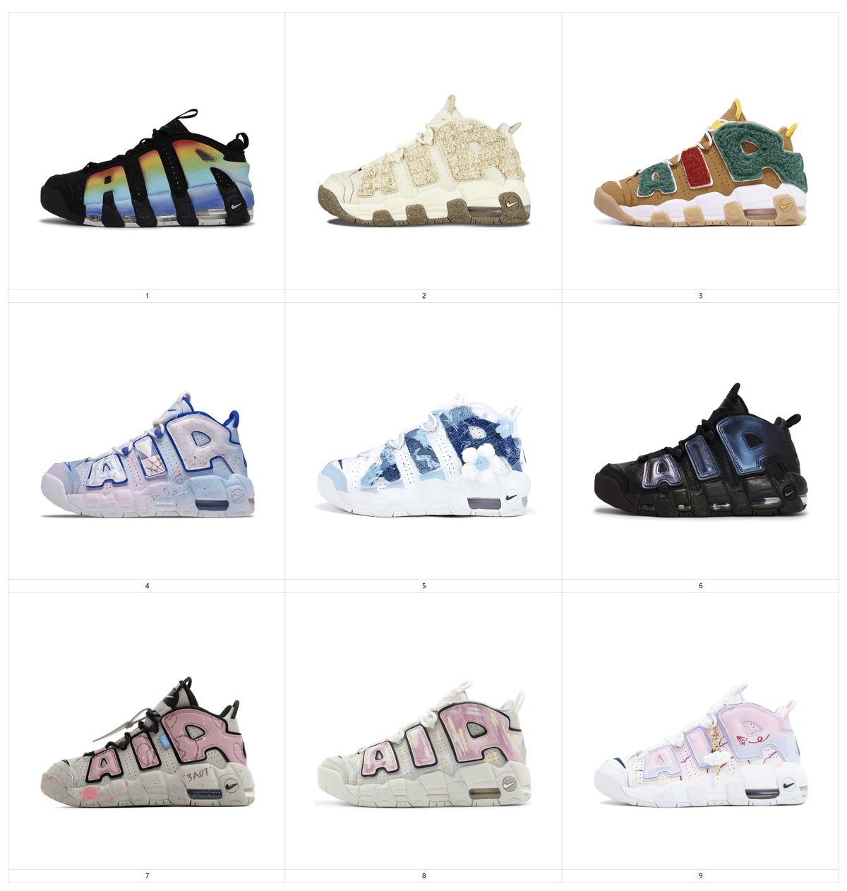 Modified shoes-More Uptempo