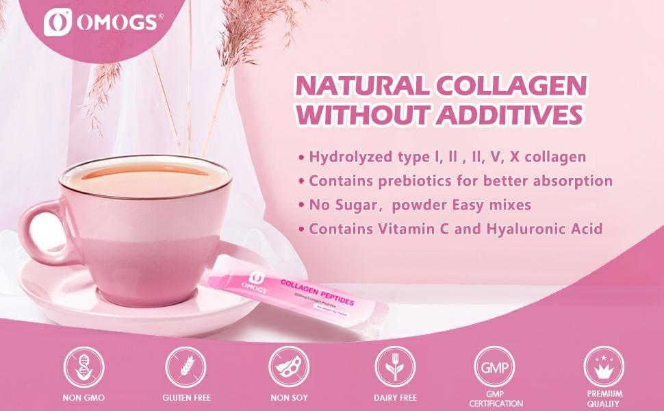 Collagen Peptides Powder, with Prebiotics & Cranberry Extrac