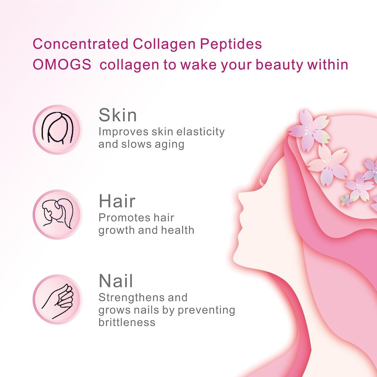 Collagen Peptides Powder, with Prebiotics & Cranberry Extrac