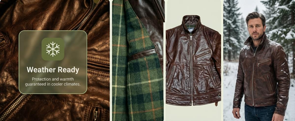 Ironwood Full-Grain Leather Jacket