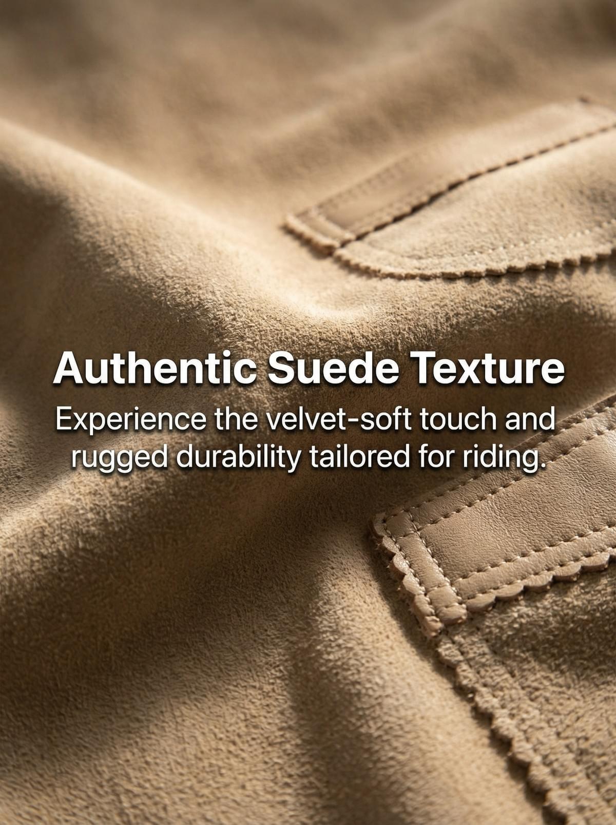 Saddlebrook Suede Riding Vest