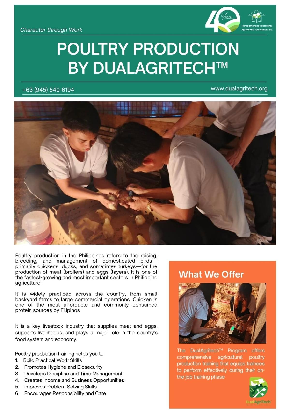 Discover our innovative training programs that transform agricultural education. Empowering Rural Communities Through Education The Pampamilyang Paaralang Agrikultura Foundation, Inc. (PPAFI) is a Philippine-based nonprofit organization dedicated to advancing agricultural education and rural development through innovative, skills-based training programs. Established in 1986, PPAFI pioneered the “Family Farm School” model in the country, blending academic learning with practical, farm-based experience to empower young individuals in rural communities. Discover our innovative training programs that transform agricultural education. Empowering Rural Communities Through Education The Pampamilyang Paaralang Agrikultura Foundation, Inc. (PPAFI) is a Philippine-based nonprofit organization dedicated to advancing agricultural education and rural development through innovative, skills-based training programs. Established in 1986, PPAFI pioneered the “Family Farm School” model in the country, blending academic learning with practical, farm-based experience to empower young individuals in rural communities.