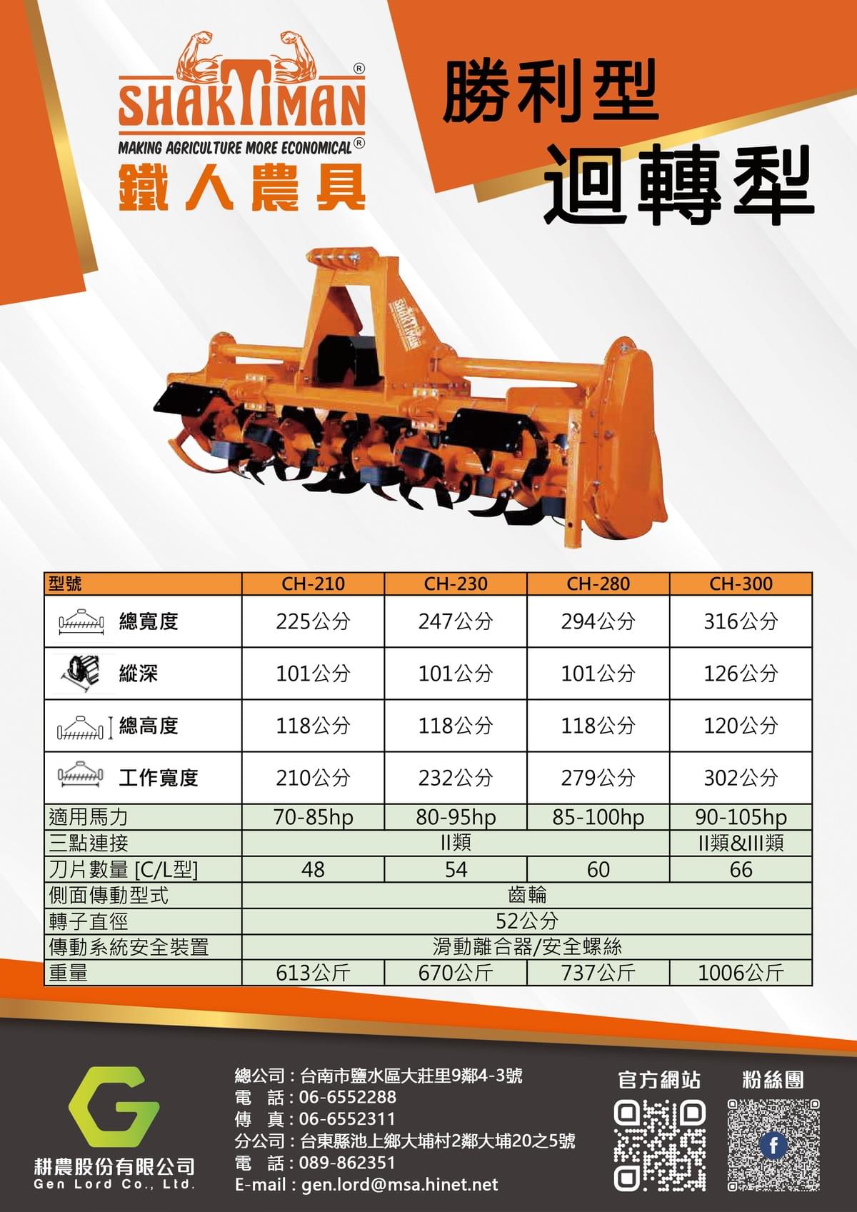 鐵人-勝利型迴轉犁  