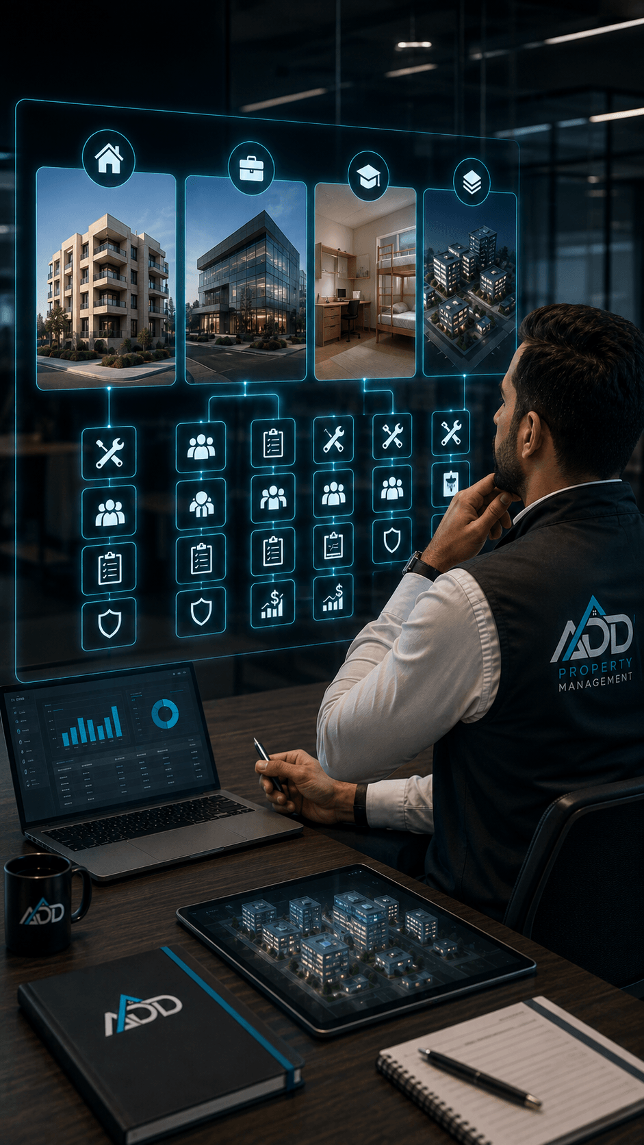 المبنى السكني عن العقار التجاري أو السكن الطلابي أو المحفظة العقارية