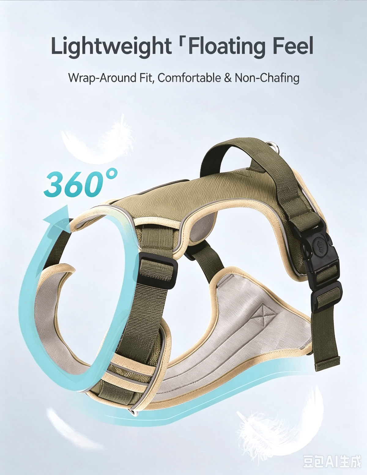 Dog Leash & Harness Set