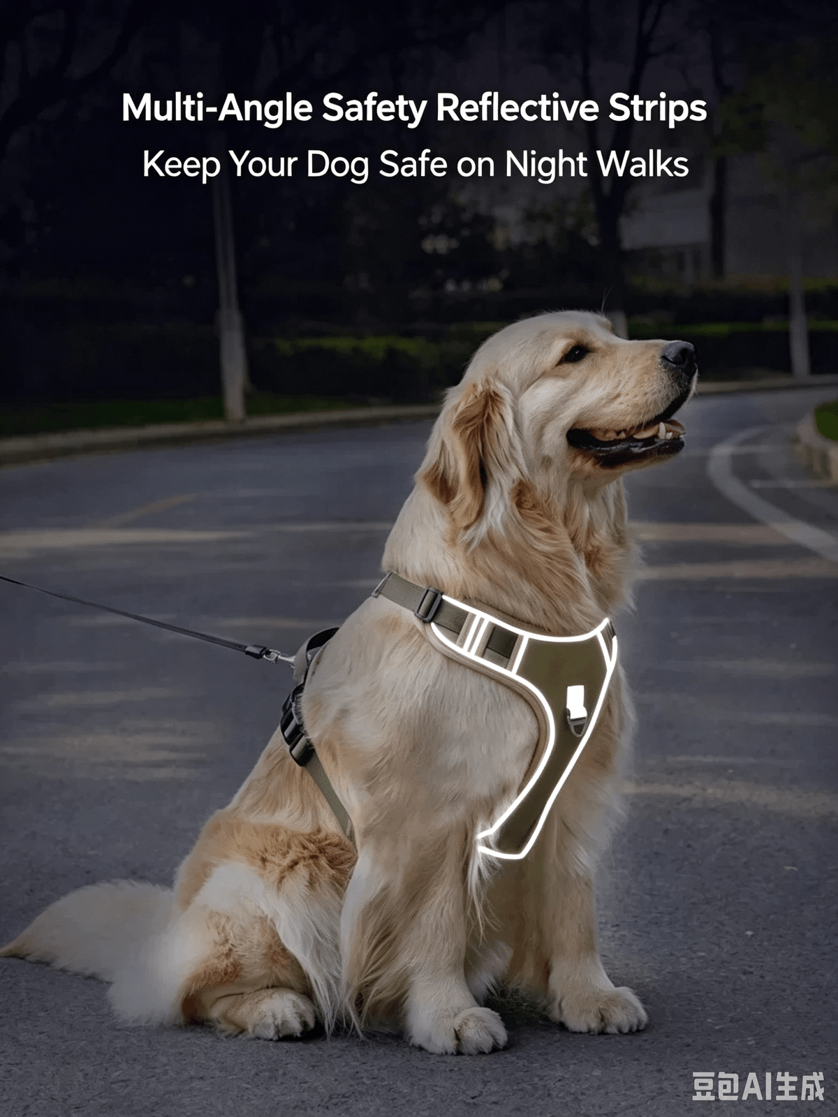 Dog Leash & Harness Set