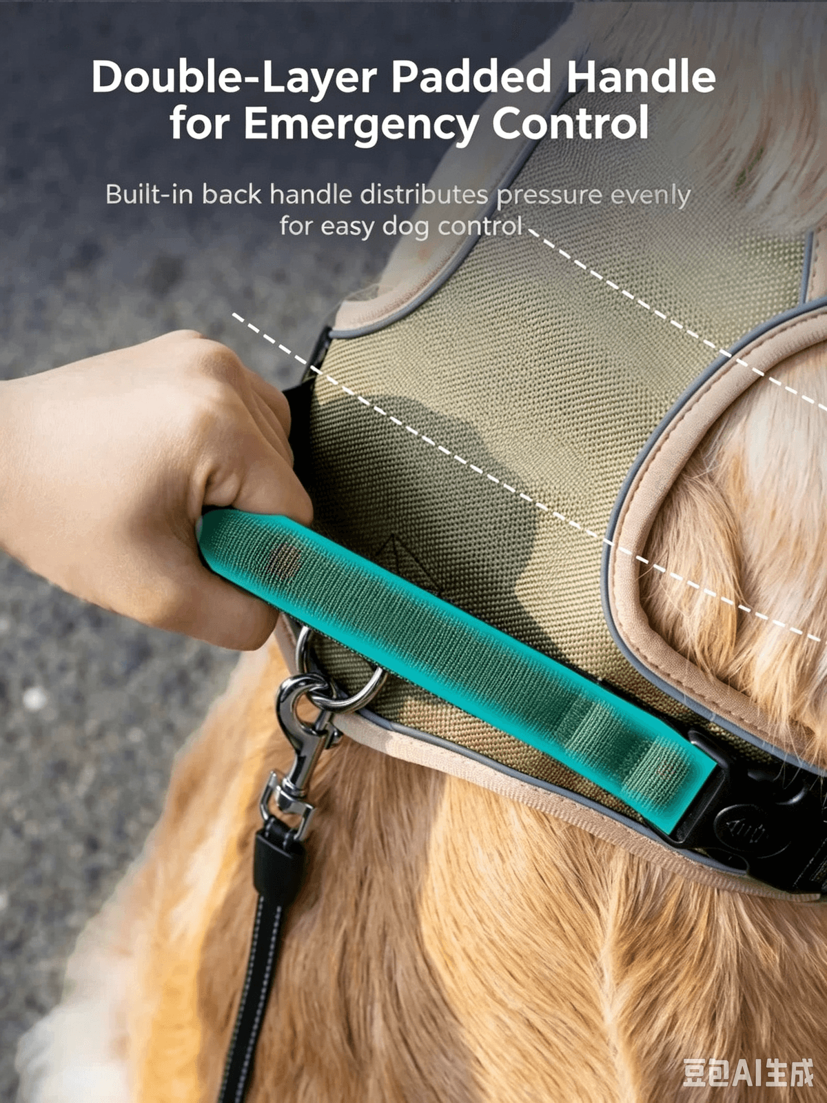 Dog Leash & Harness Set