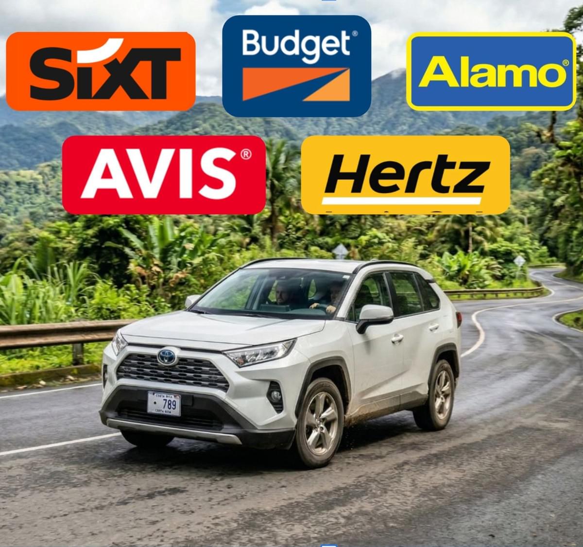 AWD , 4WD Rental Car in Costa Rica, Toyota RAW4, 